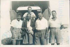 British Army Egypt 1936 "some of the gang" Recreation truck  6x4" Original photo