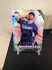 2022 Topps Finest - Aura of Excellence Walker Buehler #AE-WB Los Angeles Dodgers
