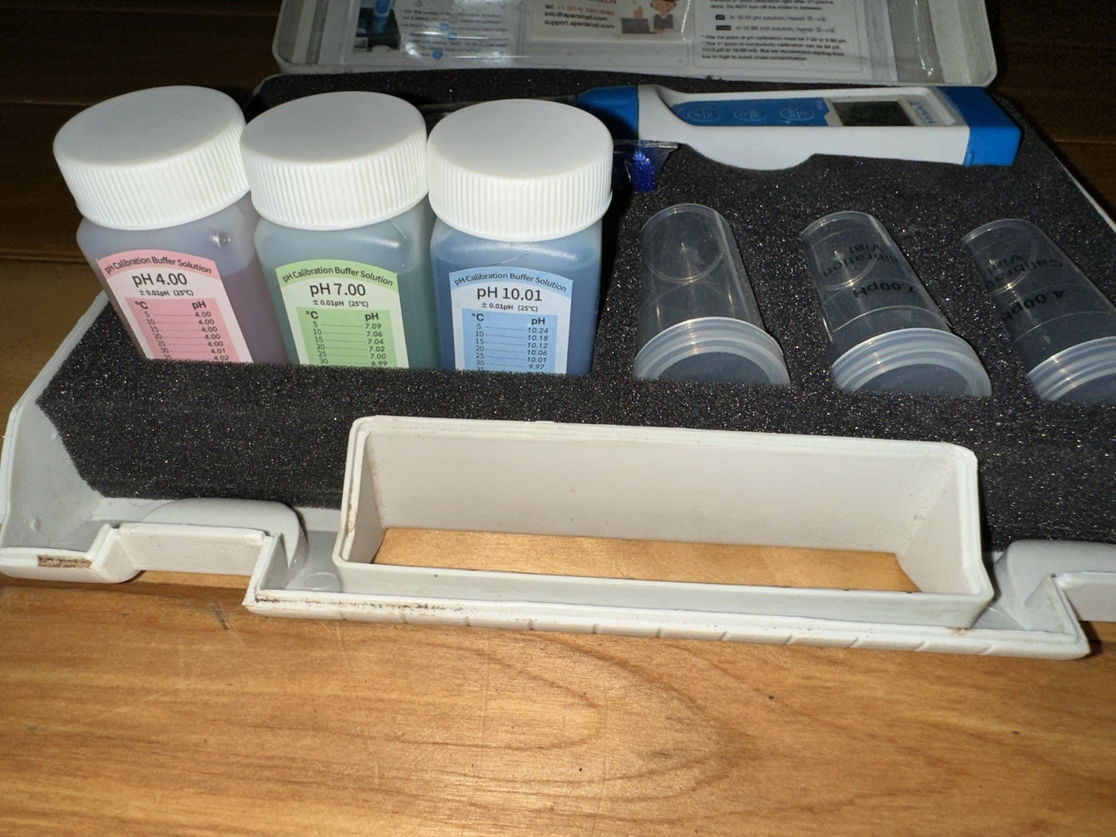 Apera Instruments AI311 Premium Series PH60 Waterproof Ph Pocket Tester Kit, Rep