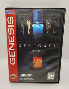 Stargate - Sega Genesis, 1995 Clamshell Acclaim Factory Sealed NIB WATA 9.8 A