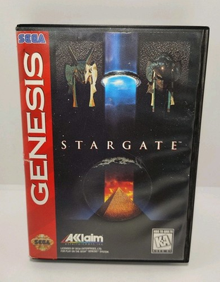 #ad Stargate Sega Genesis 1995 Complete with Case and Game Tested Working $19.99