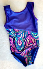 Pelle Gymnastics Leotard Child Large CL 8/10 Dance Ballet Competition Costume
