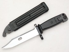 Vintage Rifle Fighting Knife Bayonet w/ Scabbard