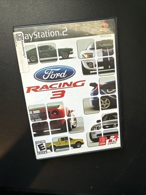 Ford Racing 3 (Sony PlayStation 2, 2005) PS2 CIB Complete Tested Working C