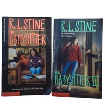 R. L. Stine Books The Babysitter 1989 & The Babysitter III 1993