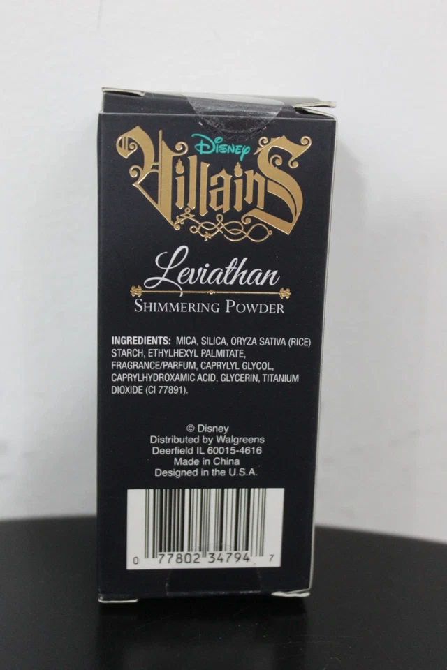 URSULA SHIMMERING POWDER Leviathan Little Mermaid Disney Villains Makeup Costume - Image 2 of 2