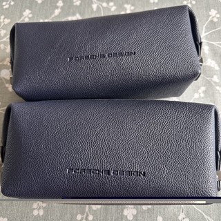 Porsche Design Blue Travel Toiletry Bag Air Mauritius Sealed & Contents x 2