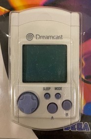 1999 SEGA DREAMCAST VISUAL MEMORY UNIT VMU WHITE FACTORY SEALED MK-50120