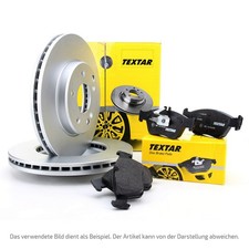 TEXTAR Bremsscheiben Ø 330mm Beläge für JEEP COMPASS RENEGADE 1.3 / Hybrid vorne