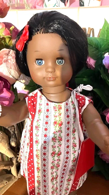 poupee petitcollin neuve emilie METISSE violetta adorable tenue tonique Y BLEUS - Photo 4/4