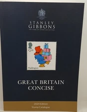 Stanley Gibbons Great Britain Concise Catalogue 2024 Edition