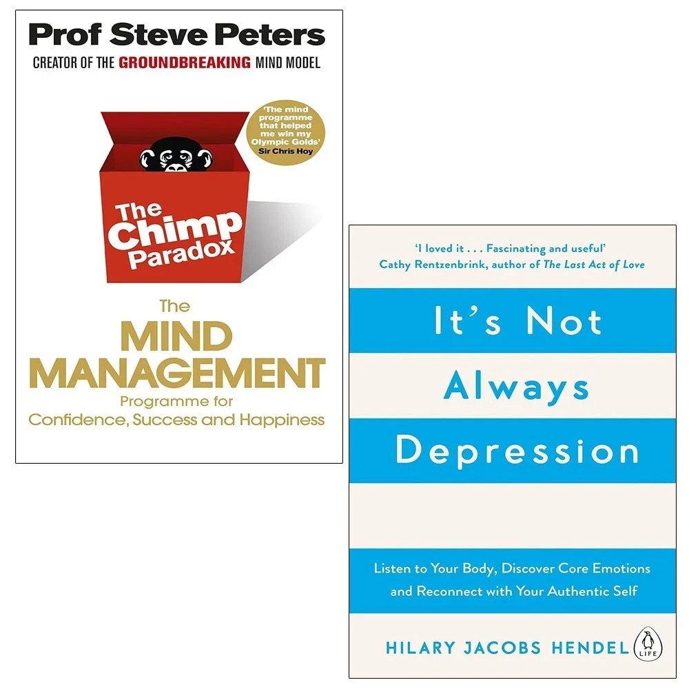 It's Not Always Depression, The Chimp Paradox 2 Books Collection Set - Image 4