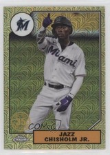 2022 Series 1 1987 Topps Chrome Silver Pack Mojo Jazz Chisholm #T87C-88 r0j