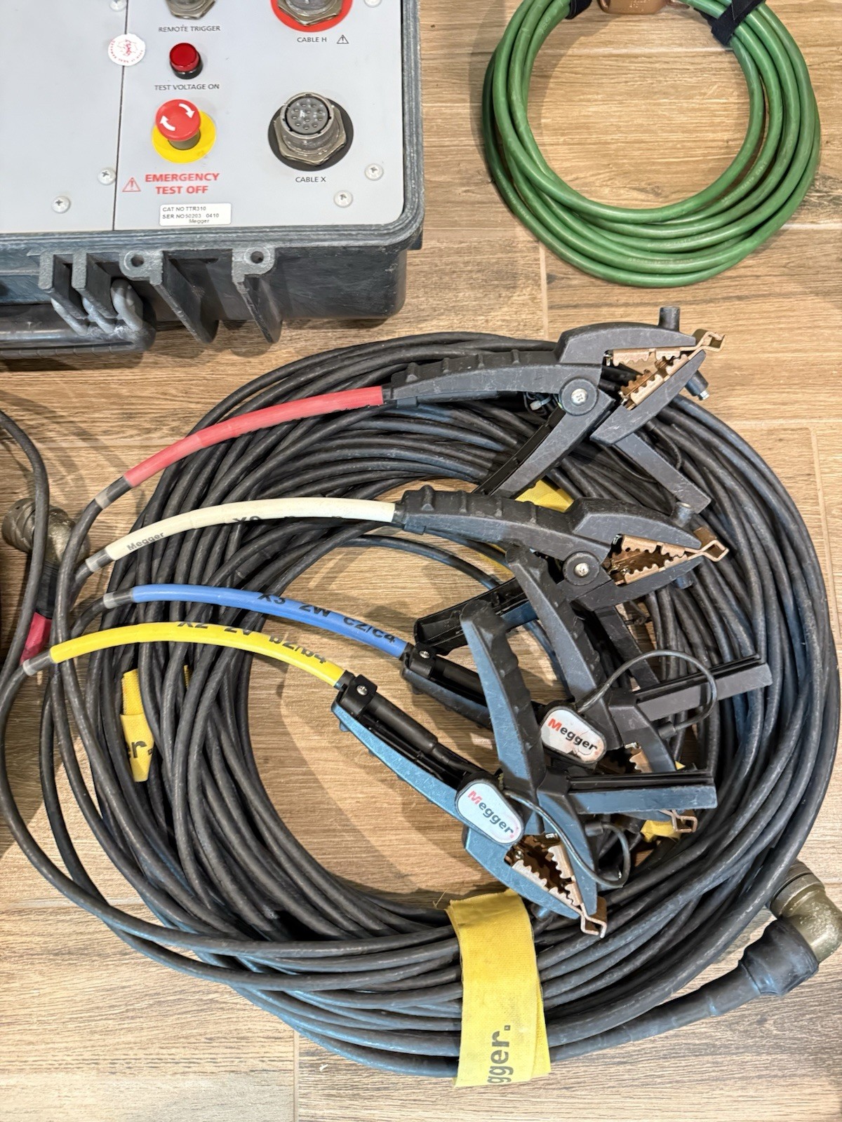 MEGGER TTR310 THREE PHASE TRANSFORMER TURNS RATIO TESTER (CALIBRATED 2026)