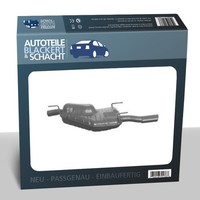 Auspuff Endtopf für Saab 9-5 + Kombi