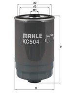 Mahle Kraftstofffilter KC 504 Anschraubfilter FüR FÉ Hyundai Sorento XM Santa 3