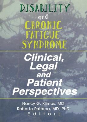 Disability and Chronic Fatigue Syndrome - 9780789005014