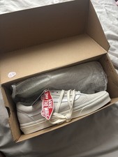 Old Skool Vans Pig Suede Marshmallow White Mens Shoe Size 9.5