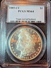 1885 CC Carson City Morgan Silver Dollar $1 PCGS MS 64