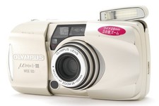  NEAR MINT Olympus Mju iii Wide 100 Point Shoot Compact Film Camera from Japan