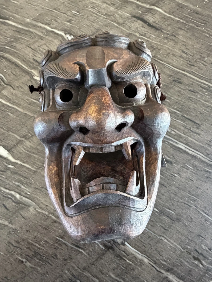 日本古董面具| eBay