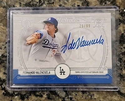 2015 Topps Museum Collection Fernando Valenzuela Archival Autograph /99 #AA-FV