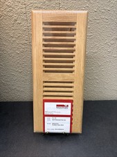 Wilsonart Self Rimmed Hot Air Wood Vent 4x12 Golden Oak