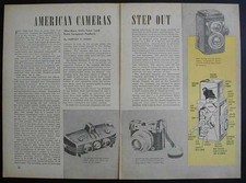 Haneel Ansco Medalist Camera Review 1946 Pictorial