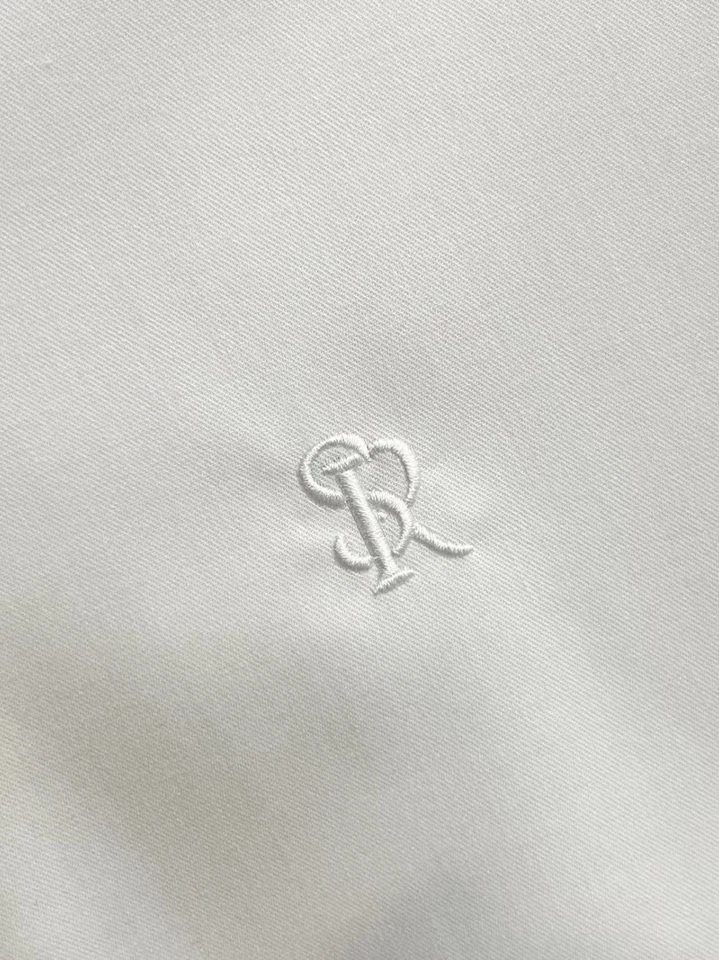 Stefano Ricci Men's Dress Shirts White Regular Cotton Casual Long Sleeve Tops - Image 4 of 4