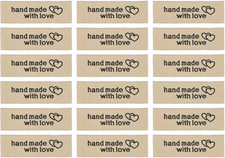 40Pcs Personalized Satin Sewing Labels - Hand...