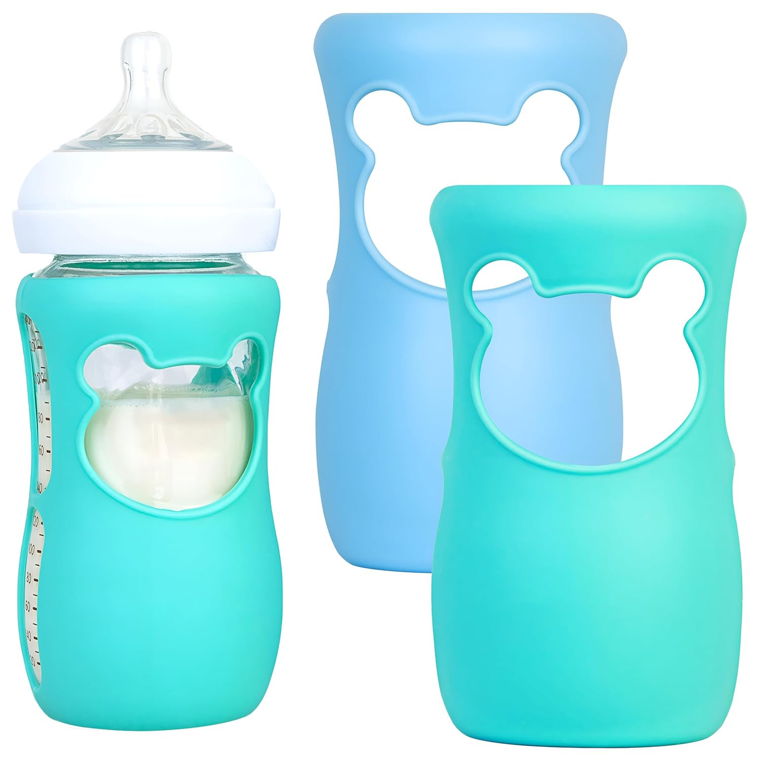 Silicone Baby Bottle Sleeves for Philips Avent Natural Bottl