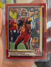 2025 Panini Donruss - Jayden Daniels #28 - Press Proof Red
