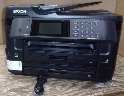 Epson C442A Workforce WF-7720 All in One Printer LAN USB SEE NOTES