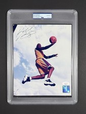 KOBE BRYANT 8x10 PHOTO Sealed 1996 Finest ROOKIE Photoshoot JSA🔥 PSA 10 AUTO