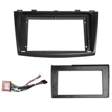 9IN 2DIN Car Stereo Radio Fascia Dash Kit Plate Frame Trim For Mazda 3 2010-2013