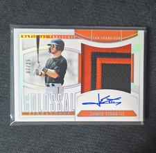  2025 National Treasures Colossal Material Auto James Tibbs III  7/25