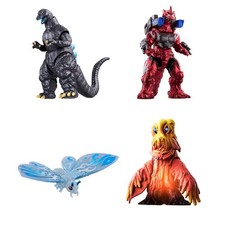 NEW Bandai GodziBurst Imagination Set Godzilla 4 types Figure Japan