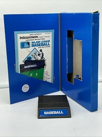 Intellivision Game Lot of 7 w/ Boxes - NFL, MLB, NHL, Skiing, Golf, Bowling +1