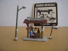 HO Scale NEW BUILT & PAINTED Woodland Scenic Details Trackside Scale  D 231