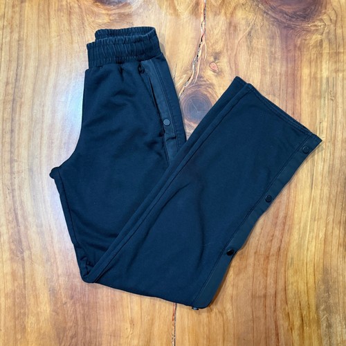 ALO Tearaway Snap Pants XS Wide Athletic Cotton High Rise LL11