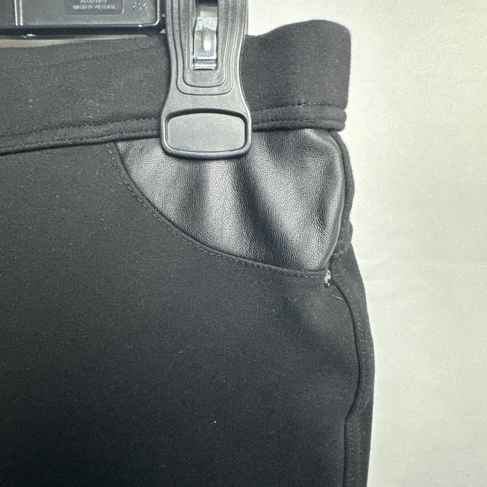 Pantalones elásticos DKNY JEANS para mujer ajustados negros talla M #2108 Foto 3 de 4