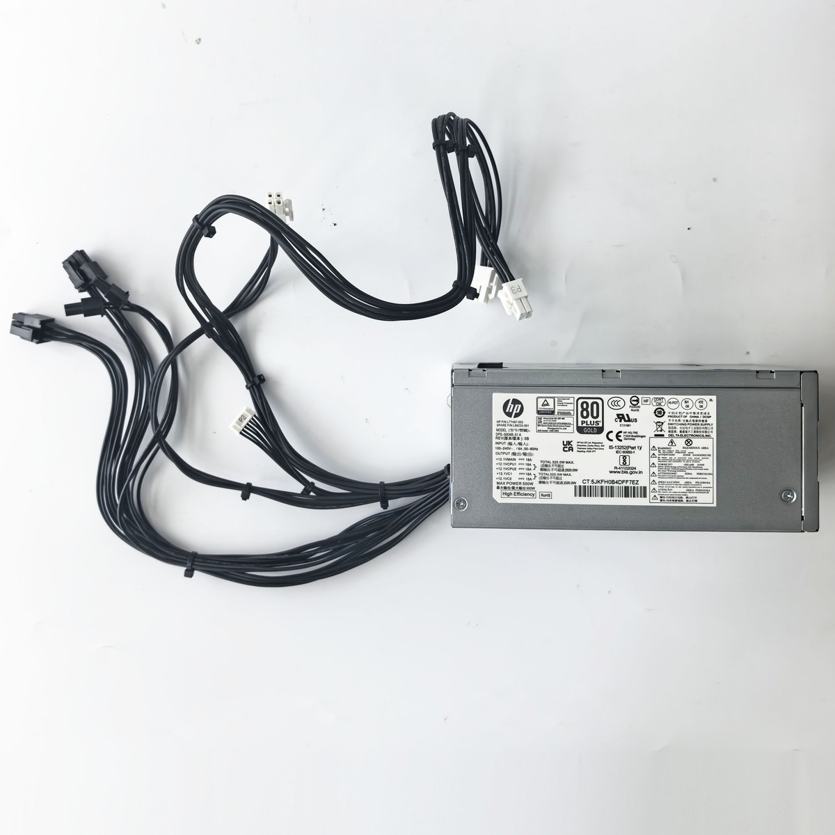 New For HP 500W TG01 TE01 Power Supply PSU L77487-001 L89233-001