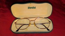 Vintage BerDel Sferoflex Eyeglasses FRAMES ONLY 56-17 140 w/Case