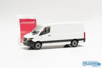 Herpa Minikit Mercedes Benz Sprinter 18 Kasten Flachdach Weiß 013871
