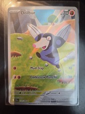 Drilbur 124/086 - Holo Illustration Rare Black Bolt Pokemon NM on eBay
