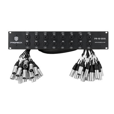 Rack Mount TRS XLR Combo Splitter Snake Cable, Suitable for Live, Recording, Sta