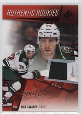 2023-24 Upper Deck SP Game Used Authentic Rookies Jersey Nick Swaney #215 z6b