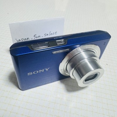 SONY Cyber Shot DSC-W610 Blue Digital Camera 4x Zoom 14.1MP