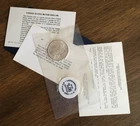 1880-O Morgan Silver Dollar $1 GSA Soft Pack Blue Envelope Treasury Release