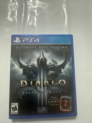Used Diablo III: Ultimate Evil Edition (Playstation 4, 2014) Very Good Condition